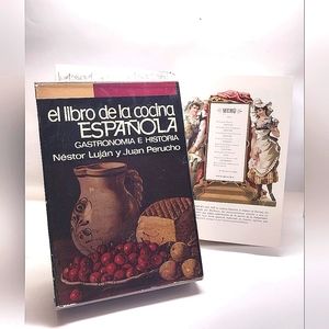 Rare Hardcover of Spanish Cuisine
